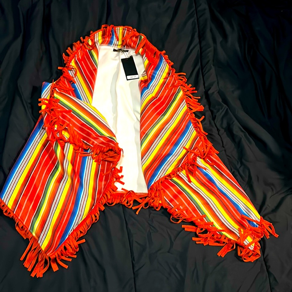 Brand new Western serape vest, never worn.